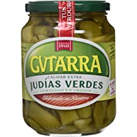 Los mejores  - Gvtarra Judías Verdes Trozos Verdura - Paquete de 6 x 350 gr - Total: 2100 gr